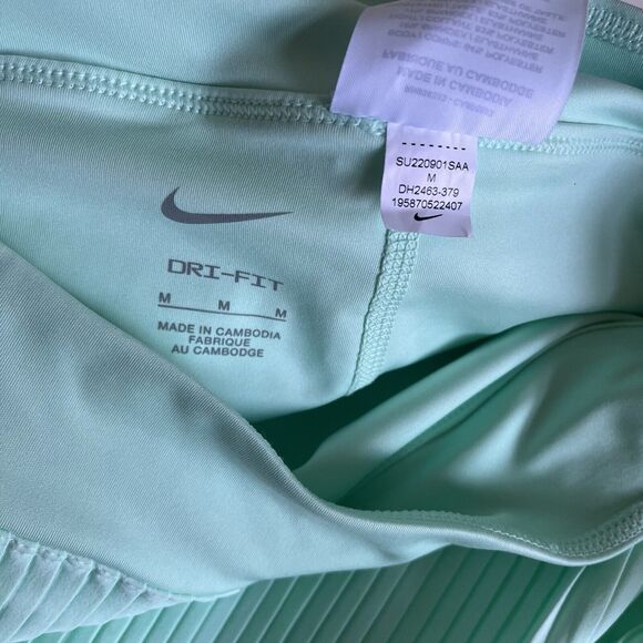 Nike Dri-FIT Ace Pleated Golf Shorts Mint Foam Size Medium - Picture 11 of 11